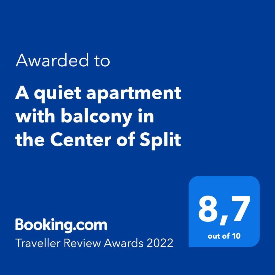 A Quiet Apartment With Balcony In Split Exterior photo